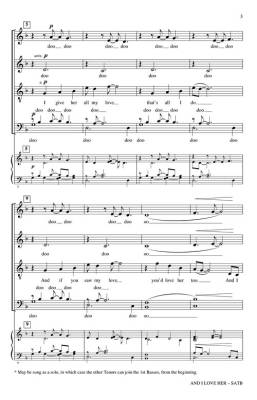 And I Love Her - Lennon/McCartney/Chilcott - SATB