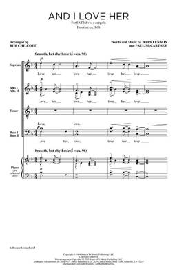 And I Love Her - Lennon/McCartney/Chilcott - SATB