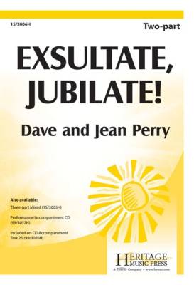 Heritage Music Press - Exsultate, Jubilate! - Perry/Perry - 2pt