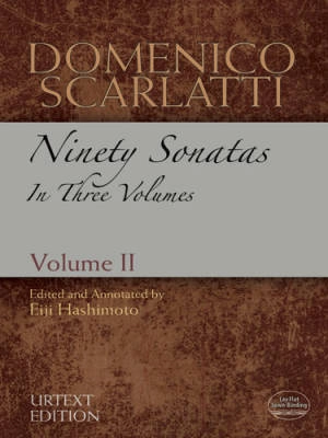 Dover Publications - Domenico Scarlatti: Ninety Sonatas in Three Volumes, Volume II - Scarlatti/Hashimoto - Piano - Book