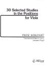 Theodore Presser - 30 Selected Studies In The Positions for Viola - Wohlfahrt/Mogill - Book