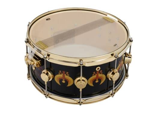 Limited Edition Icon All-Access Earth Wind & Fire 6.5x14\'\' Snare Drum with Gold Hardware
