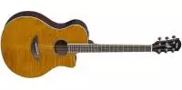 Yamaha - APX600FM Acoustic Electric w\/Cutaway - Flame Maple Amber