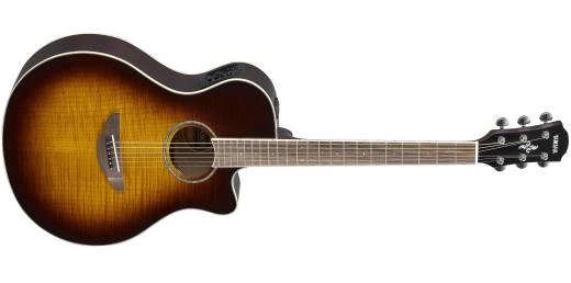 APX600FM Acoustic Electric w/Cutaway - Flame Maple Tobacco Brown Sunburst