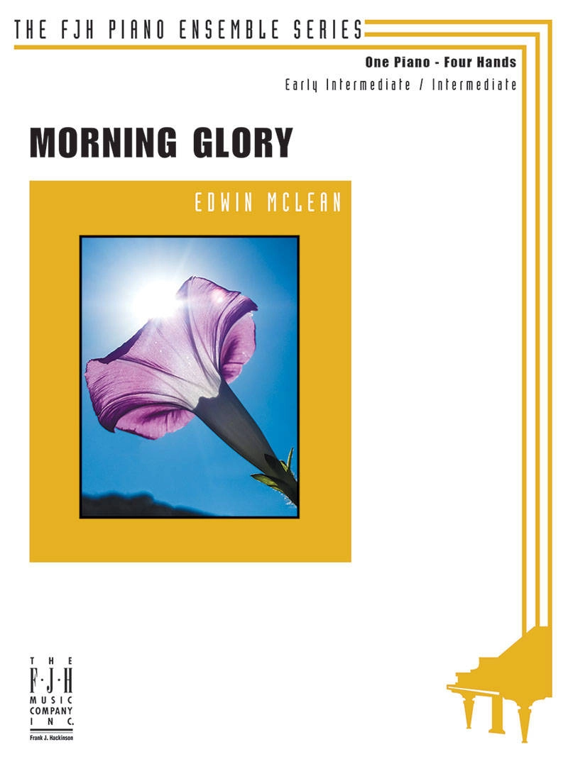 Morning Glory - McLean - Piano Duet (1 Piano, 4 Hands)