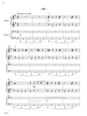 Concerto in Cool - Olson - Piano Duet (2 Pianos, 4 Hands)