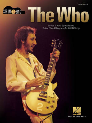 The Who: Strum & Sing Guitar - Guitar/Vocal - Book
