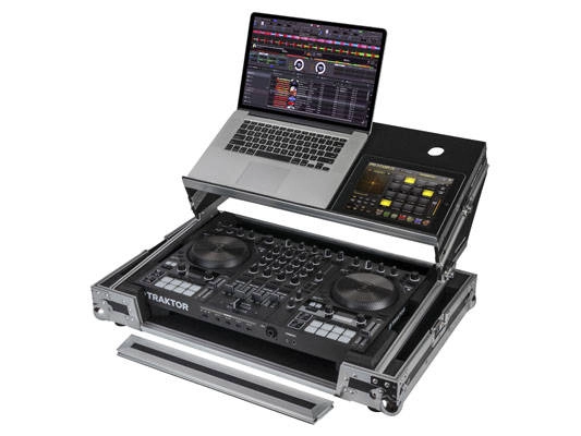 Traktor Kontrol S4 MK3 Case w/ Angled Glide Platform