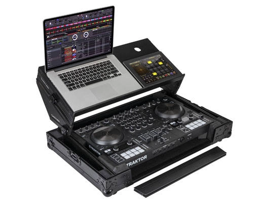 Traktor Kontrol S4 MK3 Case w/ Angled Glide Platform - Black Label