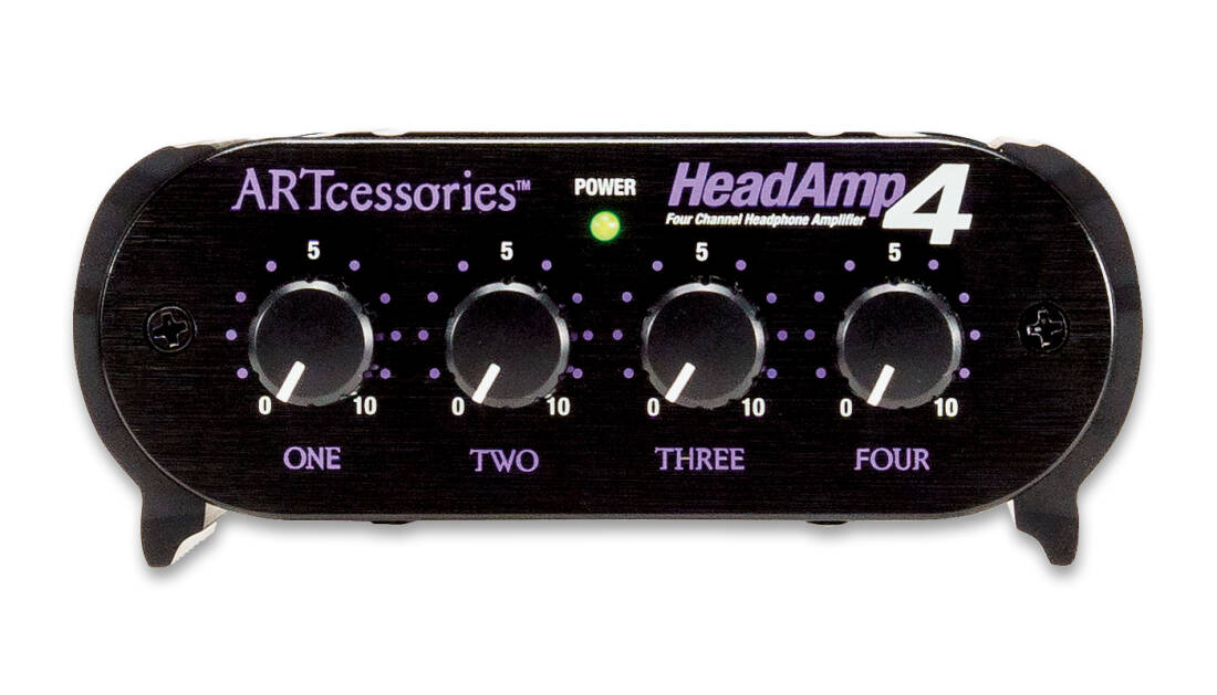 ART Pro Audio 4 Channel Headphone Amp 
