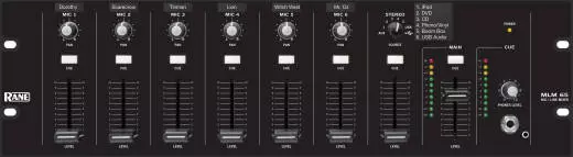 MLM 65 - 6 Mic/Line Input Club Mixer with Sound Card