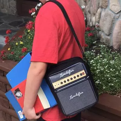 Lunchifier, Amplifier Print Insulated Lunch Bag
