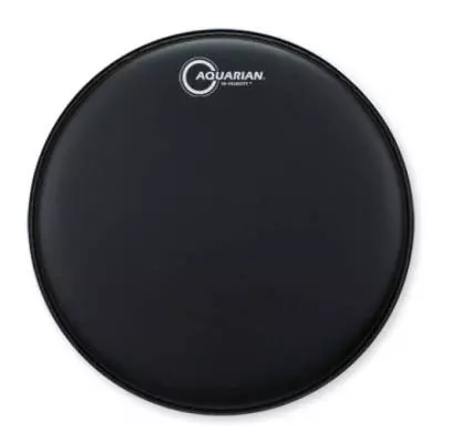 Aquarian - Hi-Velocity Coated Drum Head - 14 Inch, Black