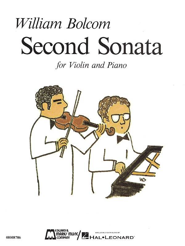 Second Sonata - Bolcom - Violin/Piano - Book