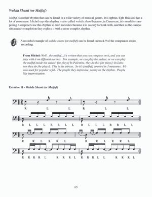 Classical Riqq Technique - Baklouk/LeCorgne - Percussion - Book/Audio Online