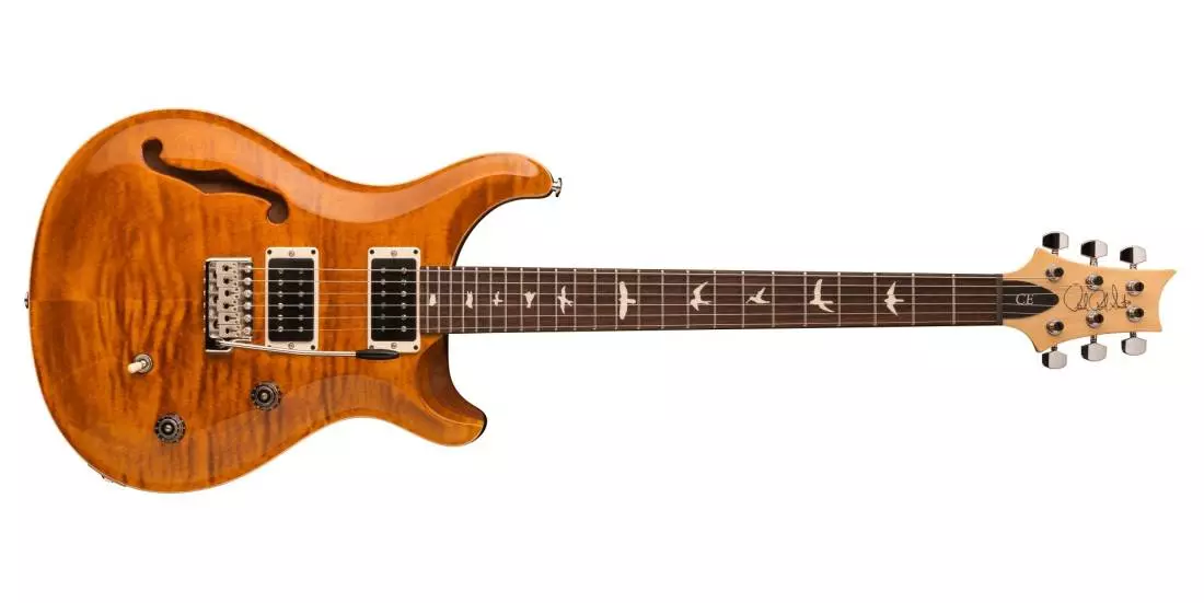CE24 Semi Hollow Electric Guitar - Amber