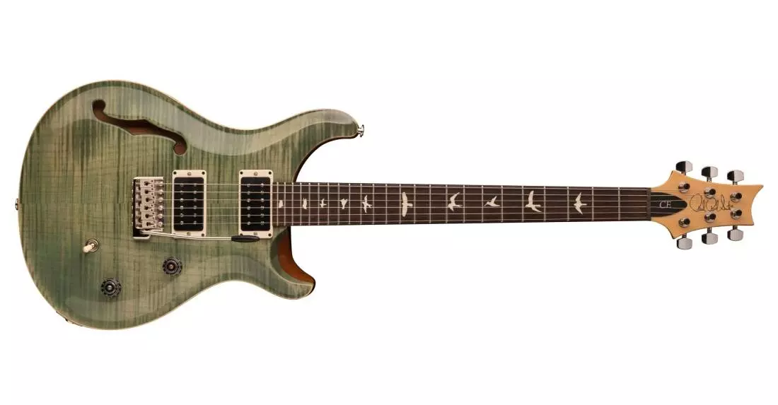 CE24 Semi Hollow Guitare Électrique - Trampas Green