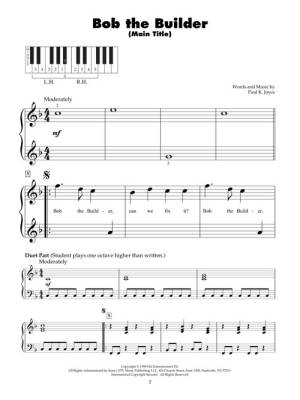Cartoon Fun (3rd Edition) - Five Finger Piano - Book