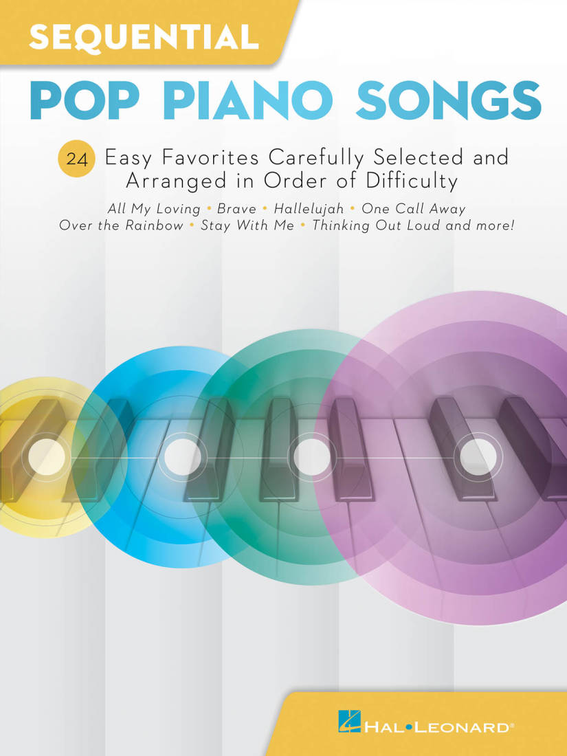 Sequential Pop Piano Songs - Easy Piano - Book