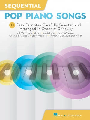 Hal Leonard - Sequential Pop Piano Songs - Easy Piano - Book