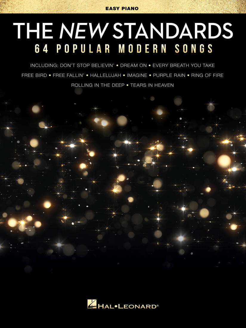 The New Standards: 64 Popular Modern Songs - Easy Piano - Book