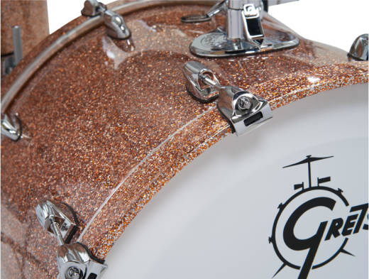 Renown 2 4-Piece Shell Pack (13, 16, 24, 14 Snare) - Copper Sparkle