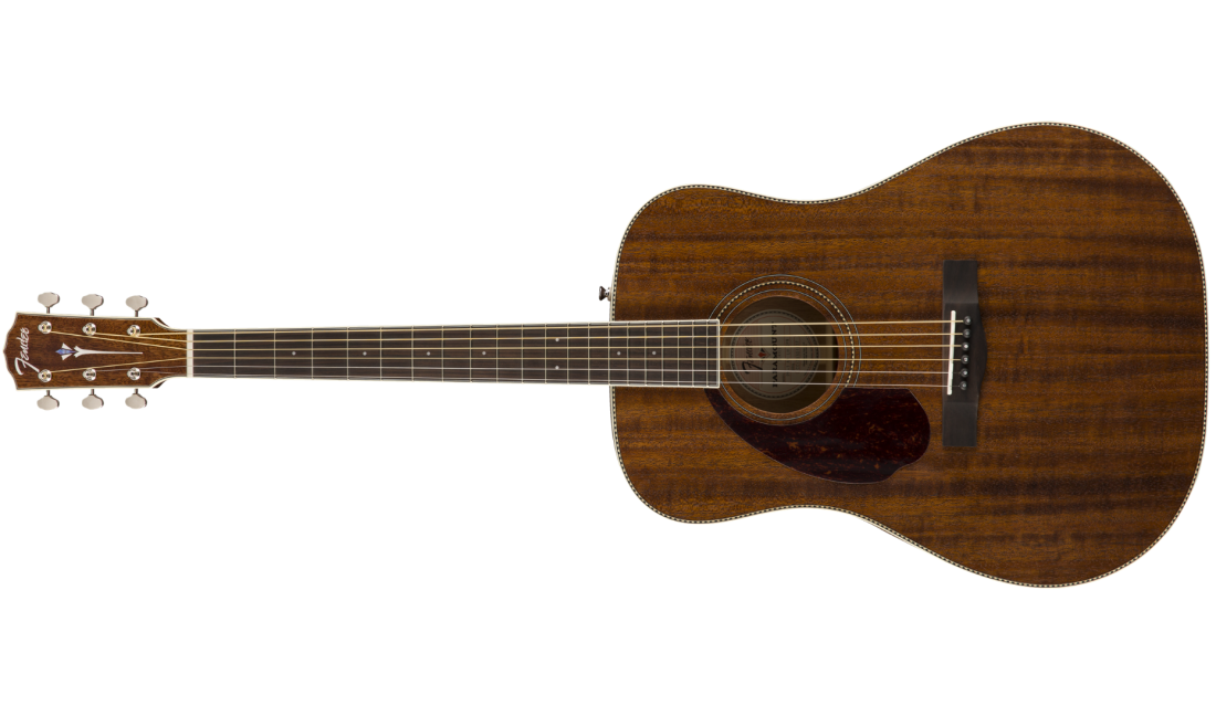 PM-1 Dreadnought NE, All Mahogany Guitar, Left Handed w/Case - Natural