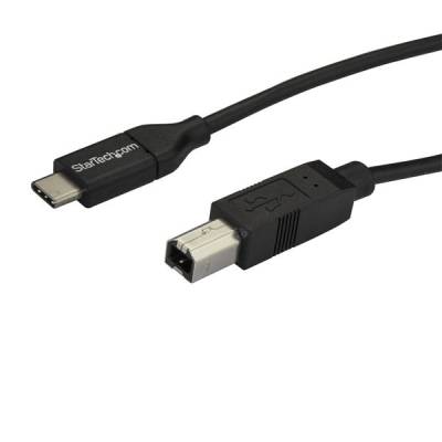 USB-C to USB-B Cable, M/M, USB 2.0 - 6 foot