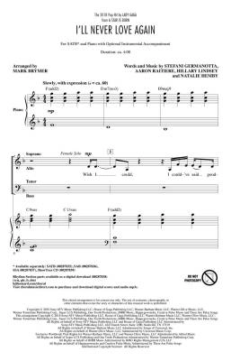 I\'ll Never Love Again (from A Star Is Born) - Lady Gaga/Brymer - SATB