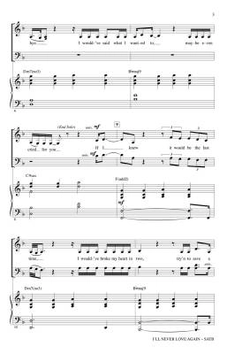 I\'ll Never Love Again (from A Star Is Born) - Lady Gaga/Brymer - SATB