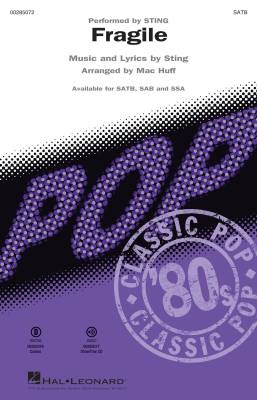 Hal Leonard - Fragile - Sting/Huff - SATB