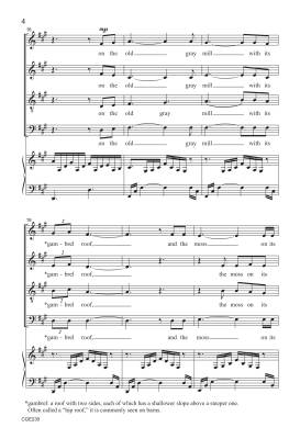 The Old Mill - English/Riggs - SATB