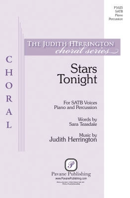 Pavane Publishing - Stars Tonight - Teasdale/Herrington - SATB