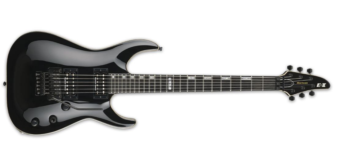ESP Guitars E-II Horizon FR Electric Guitar - Black