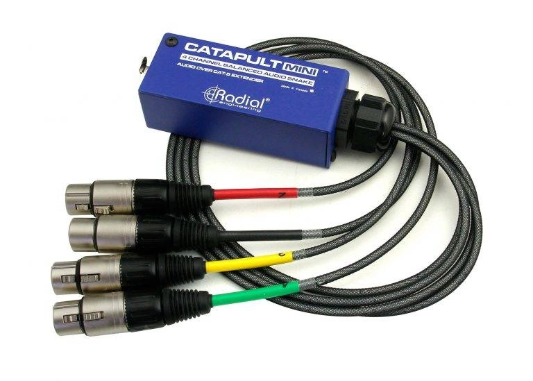 Catapult Mini TX 4-Channel Cat 5 Audio Snake