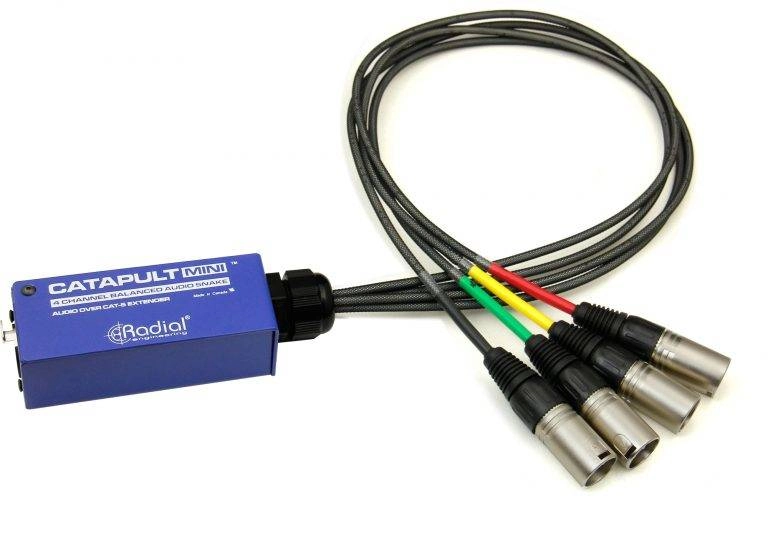 Catapult Mini RX 4-Channel Cat 5 Audio Snake