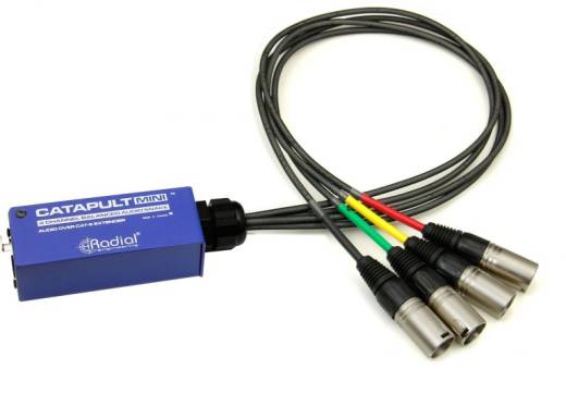 Radial - Catapult Mini RX 4-Channel Cat 5 Audio Snake