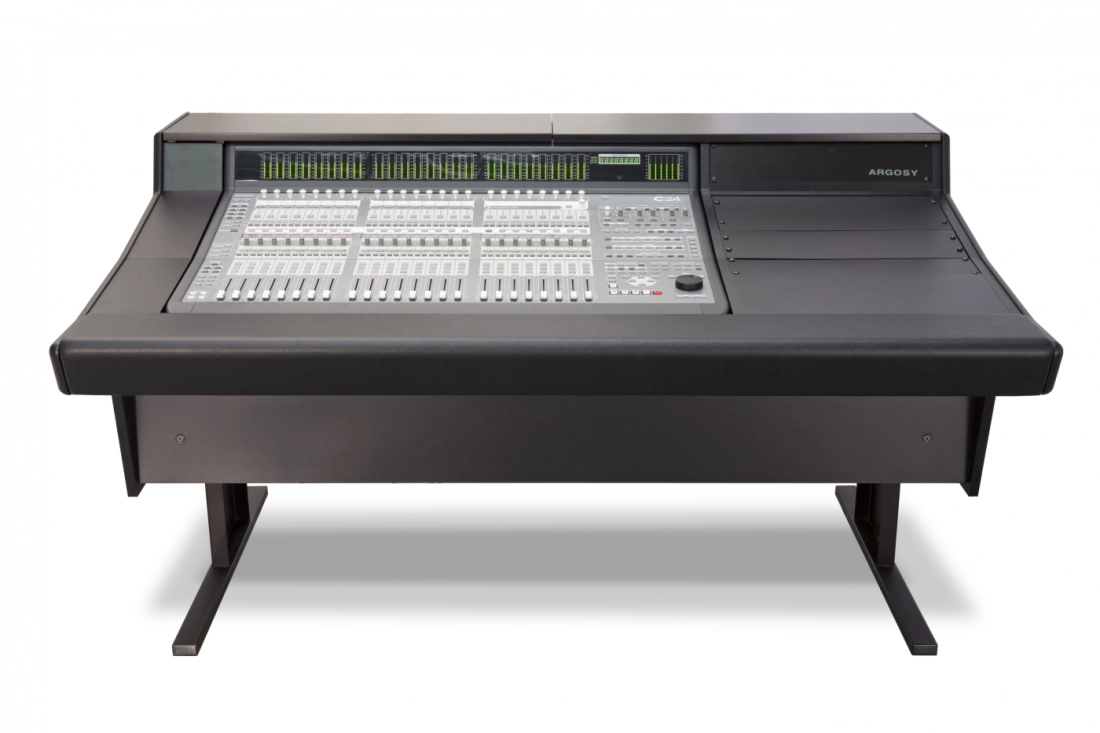 70 Series Workstation for Avid C|24 Control Surface - Black Trim