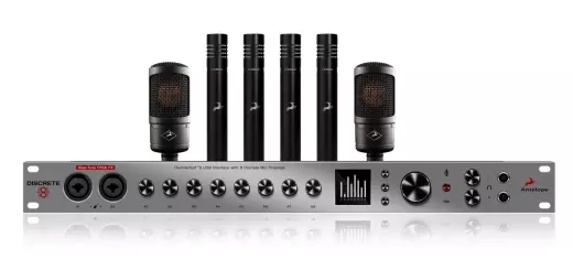 Discrete 8 Interface Bundle with 2 Edge Solo + 4 Verge Modelling Microphones