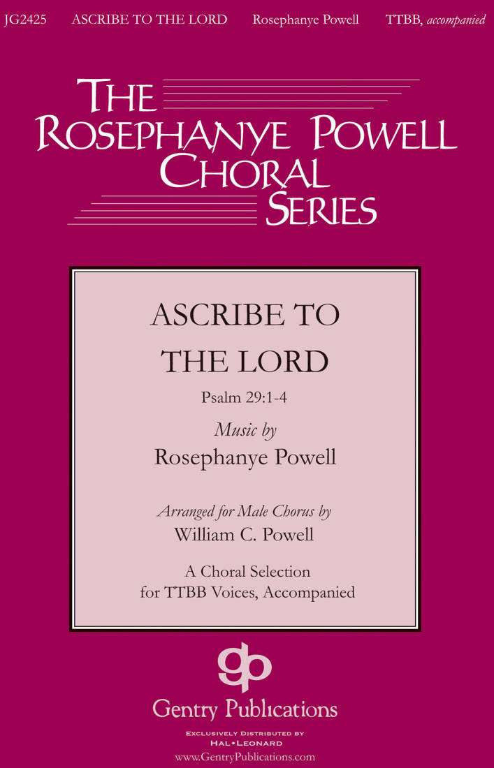 Ascribe to the Lord - Powell/Powell - TTBB