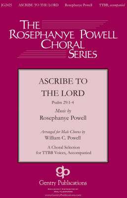 Gentry Publications - Ascribe to the Lord - Powell/Powell - TTBB