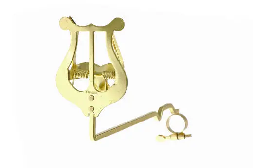 One-piece Trombone Lyre - Gold, 9/16\'\'