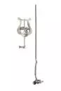Trophy - Two-piece Trombone Lyre - Nickel, 9\/16