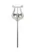 Trophy - Straight Trumpet Lyre - Nickel-plated with 4 Stem