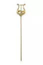 Trophy - Straight Sousaphone Lyre - Gold Lacquer Finish