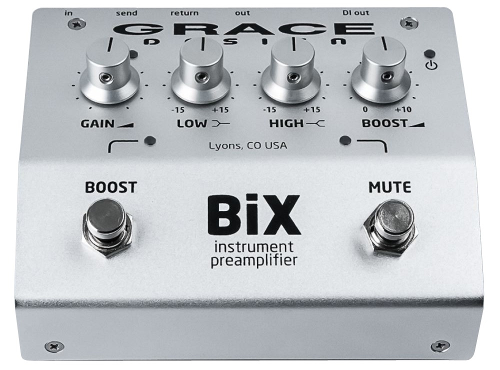 BiX Acoustic Instrument Preamplifier, EQ and DI