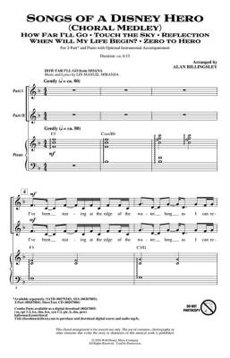 Songs of a Disney Hero (Choral Medley) - Billingsley - 2pt
