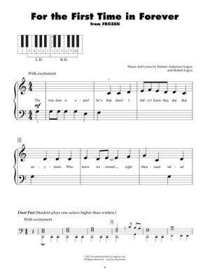 Disney Songs (2nd Edition) - Five Finger Piano - Book
