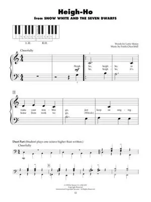 Disney Songs (2nd Edition) - Five Finger Piano - Book