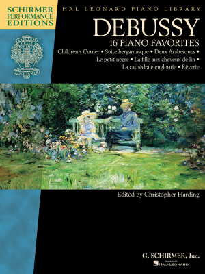 Debussy: 16 Piano Favorites - Harding - Piano - Book
